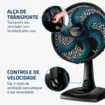 Ventilador de Mesa Mondial 110V, 30cm, 6 pás, Super Power - Miniatura 3