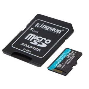 Cartão De Memória Micro Sdxc, 128GB com Adaptador