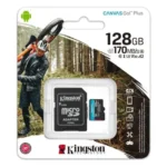 Cartão De Memória Micro Sdxc, 128GB com Adaptador - Miniatura 3
