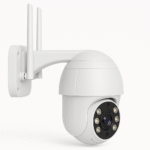 Câmera De Segurança Interna Externa Wi-Fi Smart Ip Prova D'água Com Infravermelho HD App Yoosee Cor Branco Fergusom - Miniatura 1