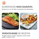 Fritadeira Air Fryer Forno Oven 12L Mondial Preto/Inox 2000W AFON-12L-BI - Miniatura 4