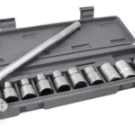 Kit de Ferramentas 10 Peças - Chave L Soquete de Boca com Estojo Cinza - Miniatura 1