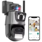 Câmera Segurança Ip Wifi Zyhum Ha-360-xm2 App Yoosee Lente Dupla 4k 6mp - Miniatura 3