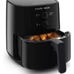 Fritadeira Elétrica Airfryer Philips Walita hd9202 Grill Edition Sem Óleo 1400W Preta 220V - Miniatura 6