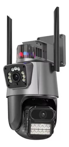 Câmera Segurança Ip Wifi Zyhum Ha-360-xm2 App Yoosee Lente Dupla 4k 6mp