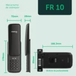 Fechadura Digital FR 10 Intelbras - Miniatura 3