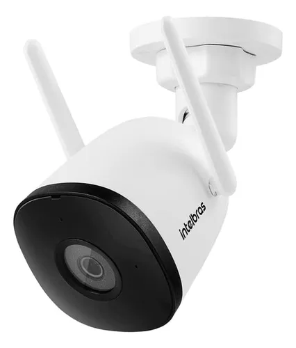 Câmera De Segurança Wi-fi Im5sc Full Hd 1080p 2.8m Intelbras Cor Branco-gelo