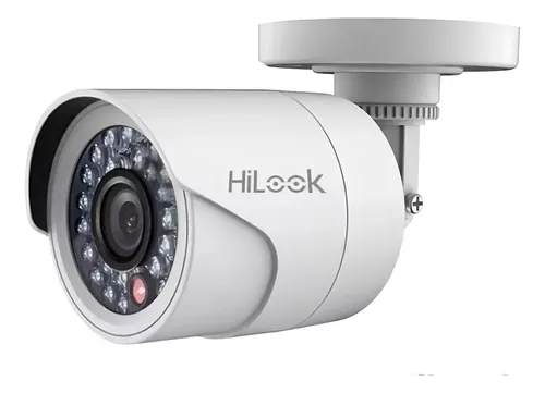 Câmera Bullet Hikvision THC B120P 2MP Alta Resolução Lente 2.8mm IR Noturna IP66 para Segurança Residencial