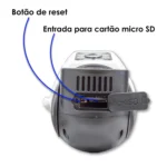 Câmera Externa Lente Dupla Segurança Ip Infravermelho Wifi Hd - IP CAMERA - Miniatura 2