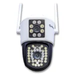 Câmera Externa Lente Dupla Segurança Ip Infravermelho Wifi Hd - IP CAMERA - Miniatura 1