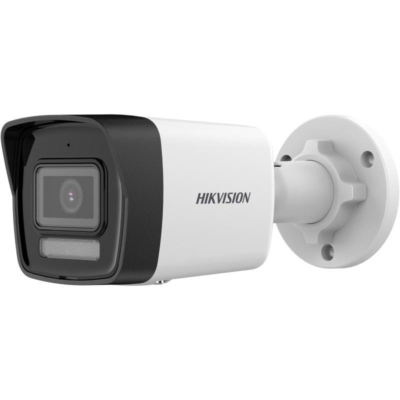 Câmera de Vídeo Seguraça Hikvision Bullet IP 1080P Smart Hydrid Light DS-2CD1023G2-LIU lente 2,8mm Branca