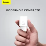 Baseus Carregador De Parede Turbo 20w Tipo-c + Cabo iPhone - Miniatura 2