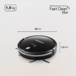 Aspirador De Pó Robô Fast Clean Rb-03 Mondial 127/220V Cor Preto - Miniatura 8