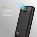 Carregador Portátil Power Bank Turbo i2GO 20000mah 20w Com Display Digital - Miniatura 5