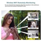 Mini Câmera De Vigilância X5 Wifi 1080p Full Hd - Miniatura 7