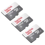 Kit 3 Cartão Memória Micro Sd Sandisk 128gb Classe 10 Ultra - Miniatura 1