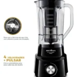 Liquidificador Diamante 2,65 L Com 4 Lâminas 1050W de Potência Cor Preto Britânia - Miniatura 5