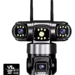 Câmera De Monitoramento Wi-fi Tripla Ptz Ip67 - Miniatura 2