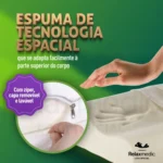 Travesseiro Nasa Cervical Ortopédico Antialérgico Dr Coluna - Miniatura 5