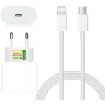 Carregador Turbo Para iPhone 8 Plus X Xr 11 12 13 14 Pro Max Boyu Cell Cor Branco - Miniatura 1